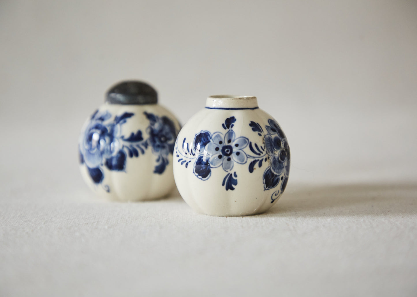 Delft Blue & White Salt and Pepper Shakers