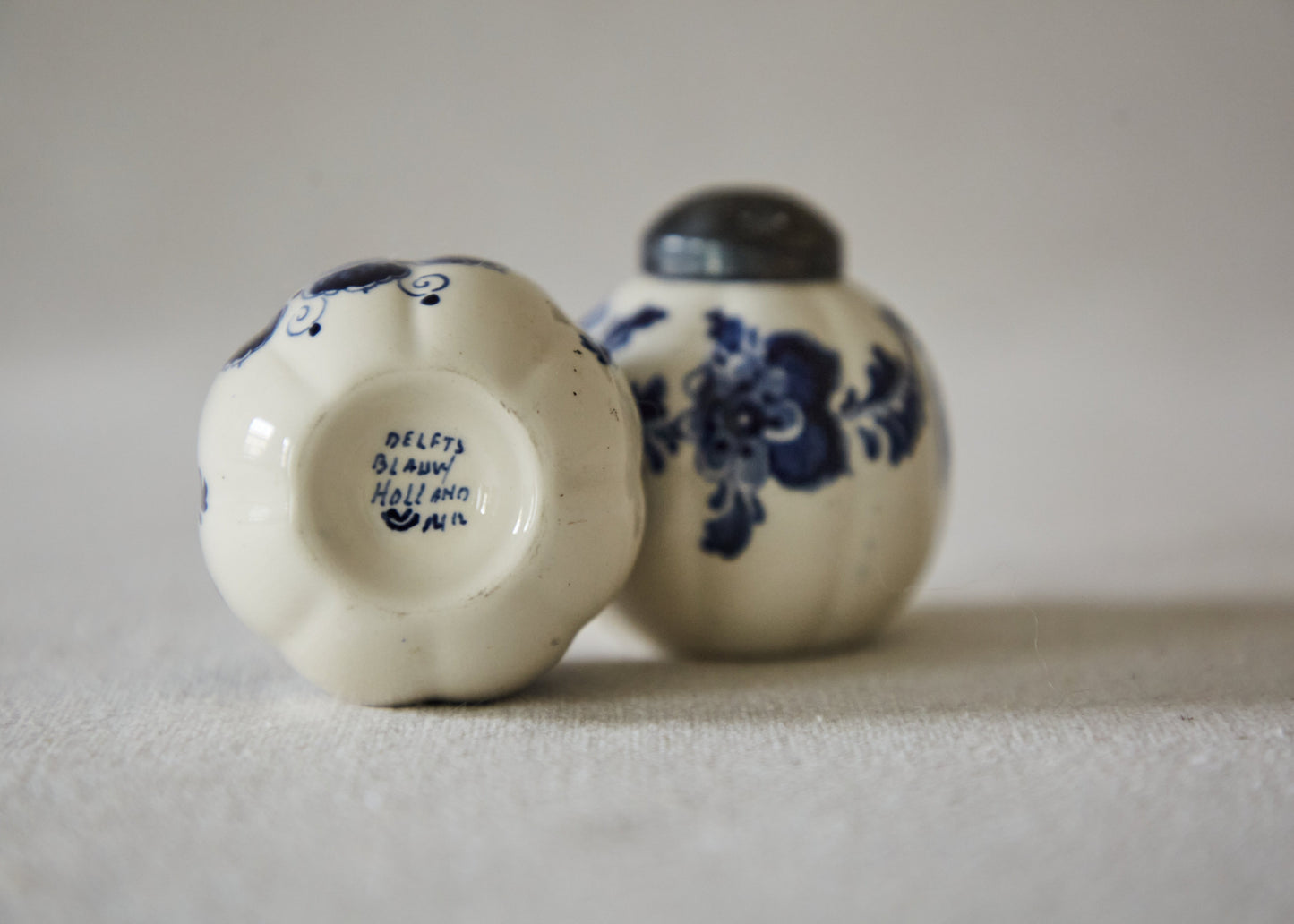 Delft Blue & White Salt and Pepper Shakers
