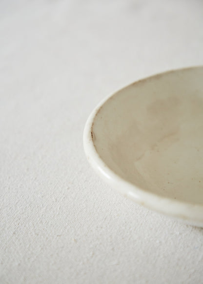 Antique Creil et Montereau small Stoneware Bowl
