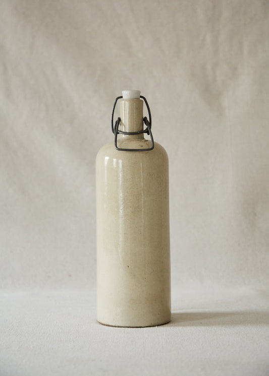 French Vintage Stoneware Bottle